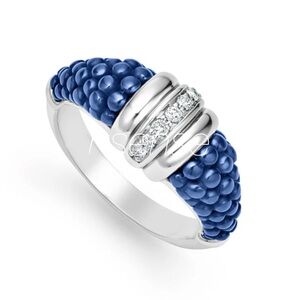 LAGOS Ceramic Diamond Ring